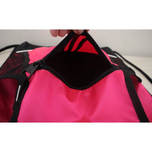 adidas 5141478 Women's O/S Team Shock Pink/Black Alliance II Sackpack Backpack - Picture 4 of 5